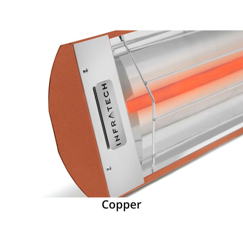 Infratech 208V CD-Series 61-Inch Dual Element 6000W Electric Patio Heater