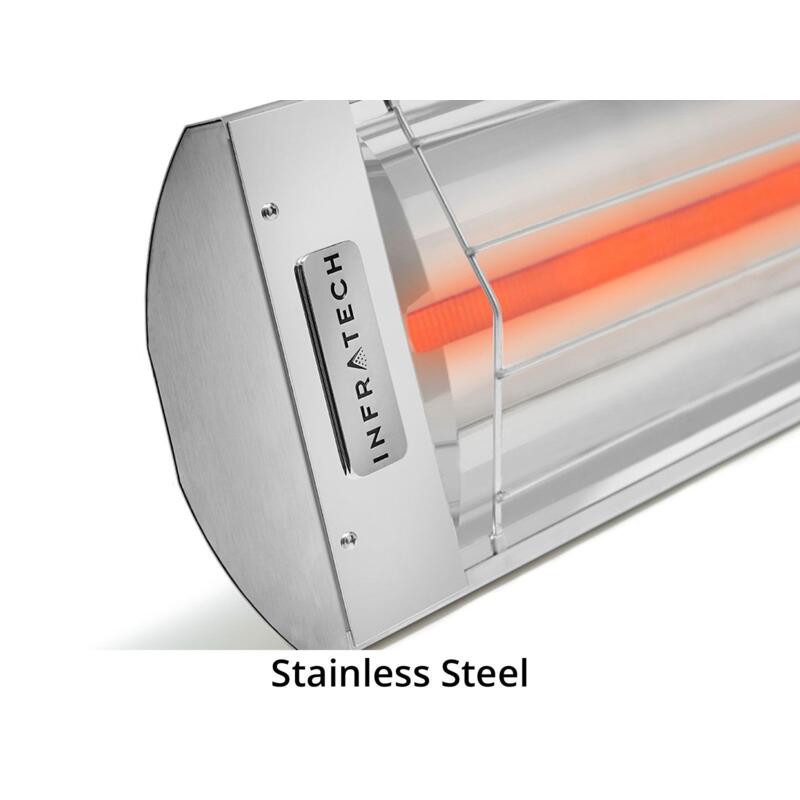 Infratech 480V WD-Series 33-Inch Dual Element 3000W Electric Patio Heater