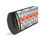 Infratech Mediterranean Motif 4000W Marine Grade Single Element Heater Black Detail