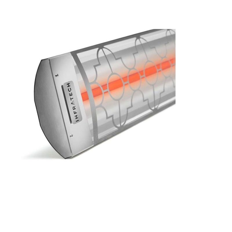 Infratech Mediterranean Motif 4000W Single Element Heater Stainless Steel Detail