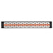 Infratech Contemporary Motif 3000W Single Element Heater Black Front View