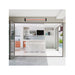 Infratech Contemporary Motif 3000W Single Element Heater Stainless Steel Lifestyle