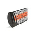 Infratech Contemporary Motif 4000W Dual Element Heater Black Detail