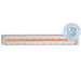 Infratech Contemporary Motif 4000W Single Element Heater Stainless Steel Front View