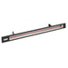 Infratech SL-Series Slimline Heater Matte Black Angle View