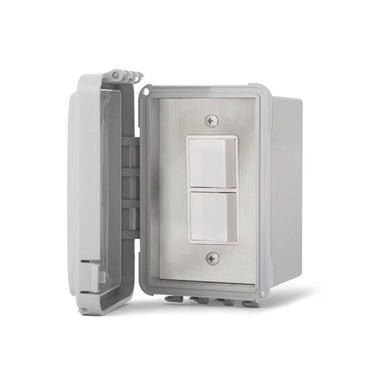 Infratech Surface Mount Weatherproof Single Duplex Switch Front