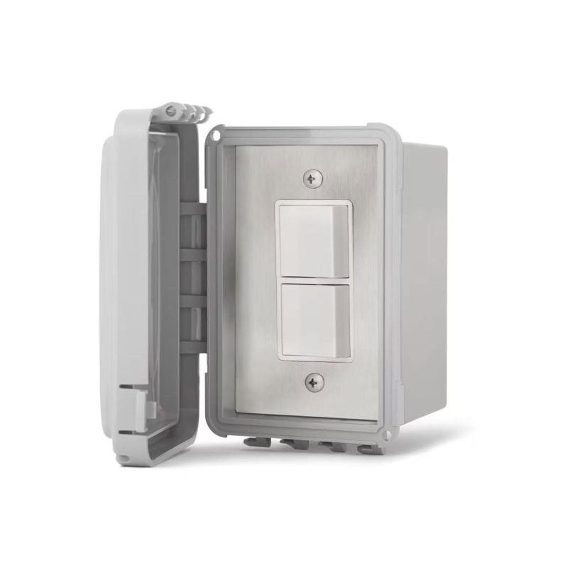 Infratech Surface Mount Weatherproof Single Duplex Switch Front