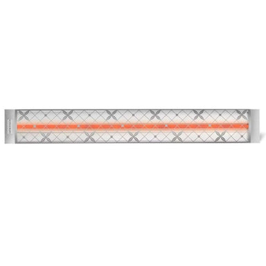Infratech Traditional Motif 2000W Single Element Heater Stainless Steel Front