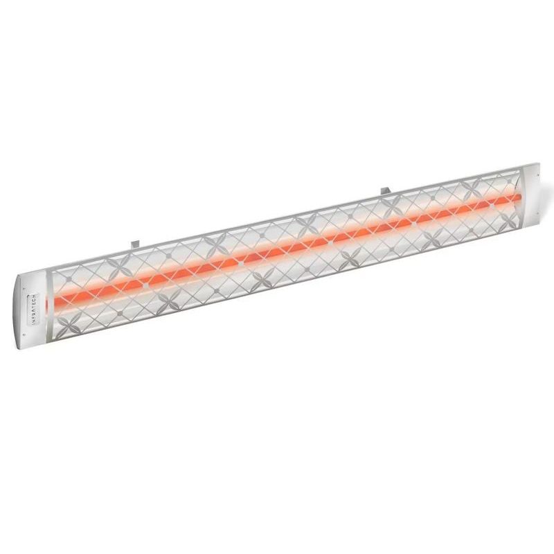 Infratech Traditional Motif 3000W Marine Grade Single Element Heater Stainless Steel Angle