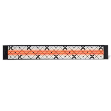 Infratech Traditional Motif 6000W Dual Element Heater Black Front