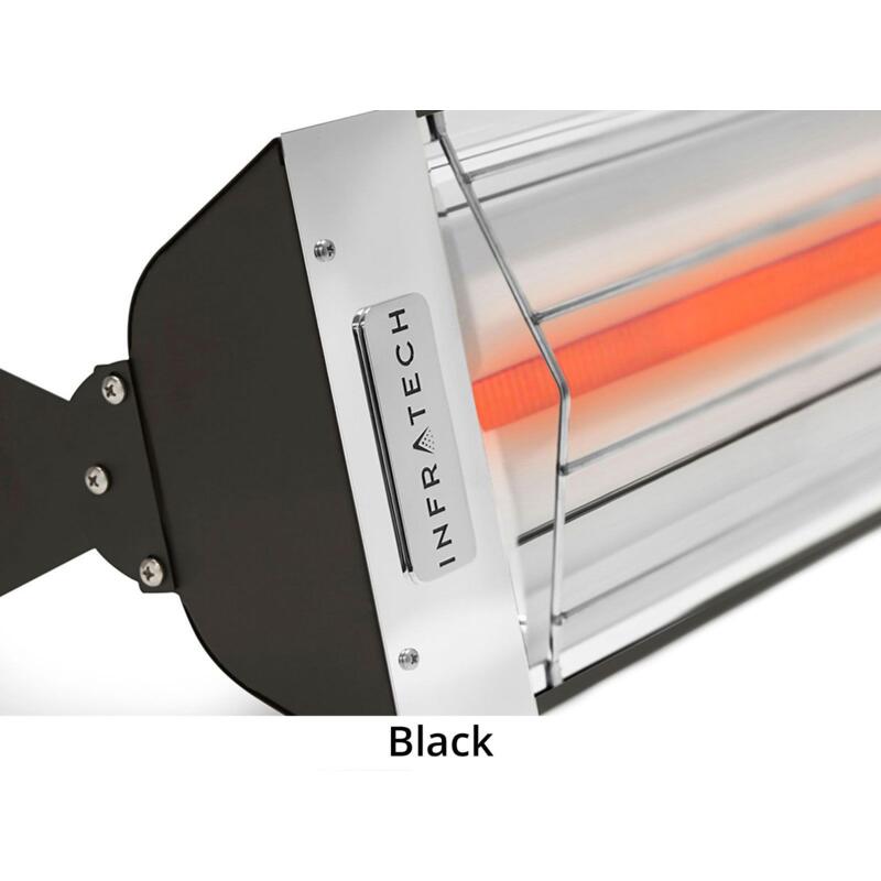 Infratech 208V CD-Series 61-Inch Dual Element 6000W Electric Patio Heater