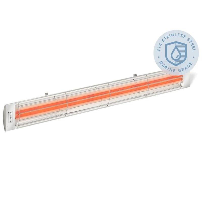 Infratech WD-Series Wall Mount Patio Installation