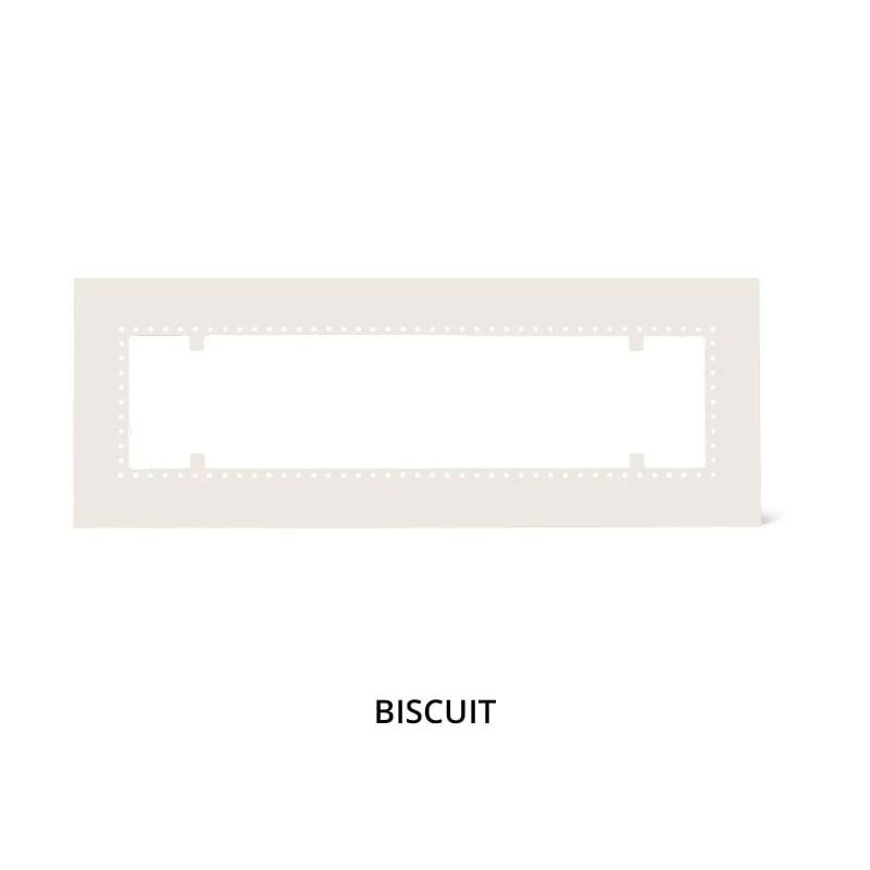 Infratech W33 Flush Mount Frame Biscuit