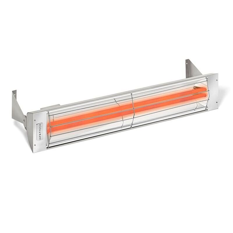 Infratech Dual Element Heater Angle View