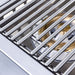 Jupiter Double Side Burner precision-crafted stainless grate over a solid brass burner