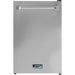Jupiter outdoor rated stainless steel refrigerator with full-width bar handle