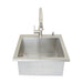 Kokomo Built-In 20x20-Inch Outdoor Bar Sink
