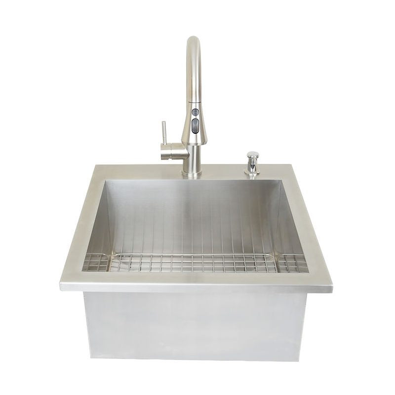 Kokomo Built-In 20x20-Inch Outdoor Bar Sink