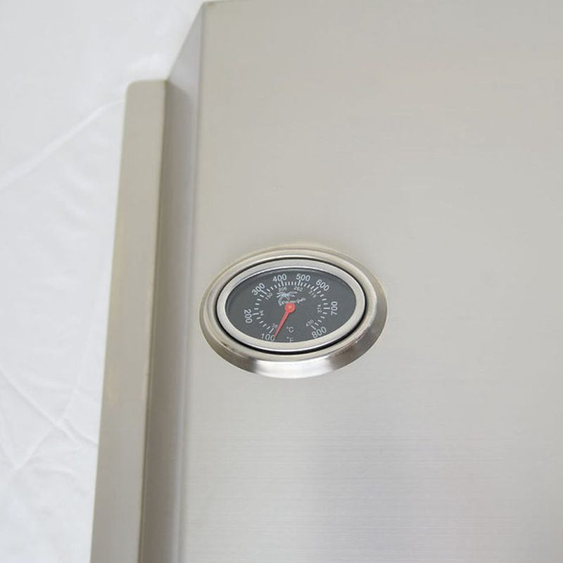 Kokomo Pizza Oven Insert | Temp Gauge on Pizza Oven Hood