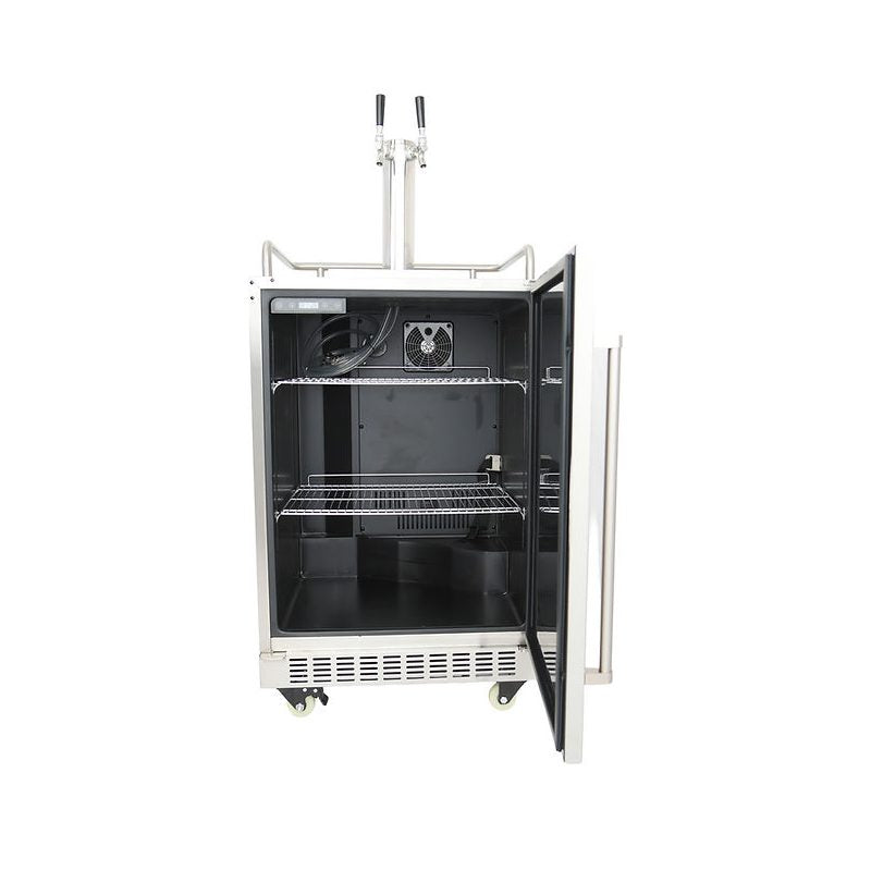Kokomo Professional Luxury Outdoor Kitchen Kegerator | Converts Into Fridge
