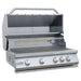 Kokomo Grills St. John 7 Ft 6 In BBQ Island with High Bar & Lights | 32-Inch Built-In Grill Open Front