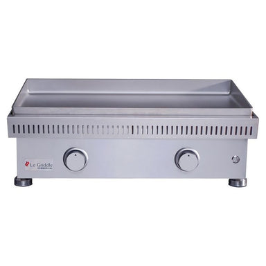 Le Griddle Commercial Series 75 OML75C6 30-Inch 6mm Built-In Gas Griddle Front View