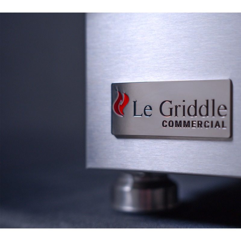 Le Griddle Commercial Series 75 OML75C6 Stainless Steel Logo Badge Brand Plate