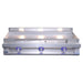 Le Griddle Pro Series 105 Blue LED Knobs Angle View — OML105P3