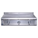 Le Griddle Pro Series 105 OML105P3 41-Inch Built-In Gas Griddle Front View Stainless Steel
