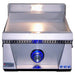 Le Griddle Pro Series 40 Blue LED Knobs OFF Position Front View — OML40P3