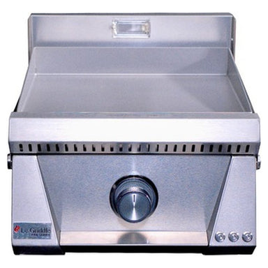 Le Griddle Pro Series 40 OML40P3 Built-In Gas Griddle Front View Stainless Steel