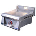 Le Griddle Pro Series 40 Red LED Knobs ON Position Angle View — OML40P3