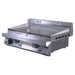 Le Griddle Pro Series 75 Stainless Steel Lid Closed Angle View — OML75P3