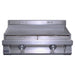Le Griddle Pro Series 75 Stainless Steel Lid Closed Front View — OML75P3