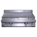 Le Griddle Pro Series 75 Lid Fully Open Cooking Surface Exposed Front View — OML75P3