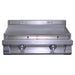 Le Griddle Pro Series 75 Lid Half Open Front View Cooking Surface Revealed — OML75P3