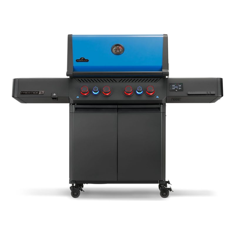 Napoleon Prestige Phantom 500 50th Anniversary Propane Grill Open Front View