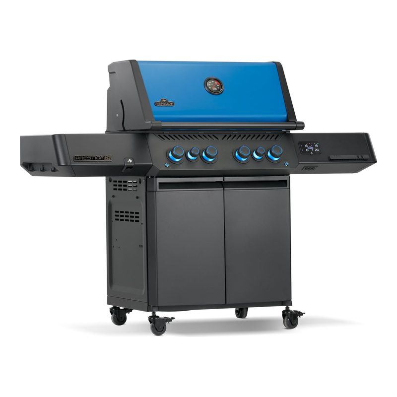 Napoleon Prestige Phantom 500 50th Anniversary Propane Grill Right Angle Closed