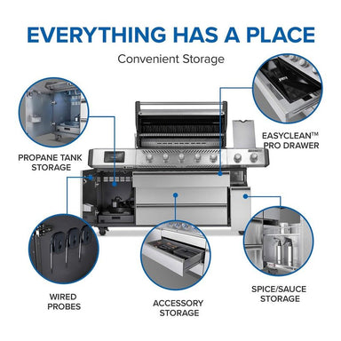 Napoleon Prestige PRO 665 Elite Soft-Close Drawer and Tool Storage