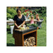 OFYR Butcher Block Storage 90 Corten Dark Grey Ceramic - Image 4
