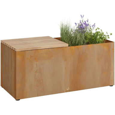 OFYR Herb Garden Bench Corten
