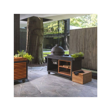 OFYR Kamado Table Black 135 PRO Concrete - The Bastard - Image 2