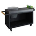 OFYR Kamado Table Black 135 PRO Concrete - Big Green Egg