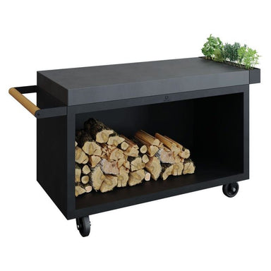 OFYR Mise en Place Table Black 135 PRO Dark Grey Ceramic