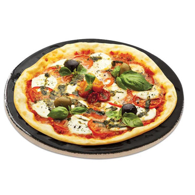 Primo PG00338 Glazed 16-Inch Pizza Stone - Lifestyle