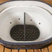 Primo PG00344 Cast Iron Firebox Divider For Oval Large - Shown In Grill