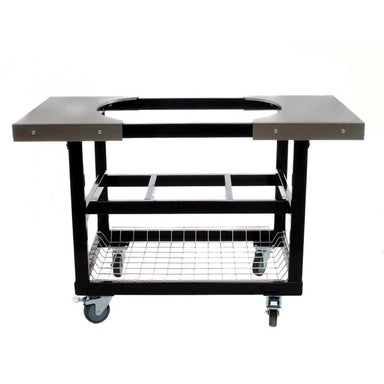 Primo PG00370 Steel Cart With Stainless Steel Side Tables For Oval XL / Oval Large