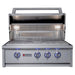 RCS 30-Inch Cutlass Elite Built-In Gas Grill CEG30 Open Hood Blue LED Knobs