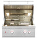 Summerset Quest 30 Inch Gas Grill Open Interior