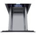 Open drawer of the Summit ADRD15 showing the stainless interior and digital display